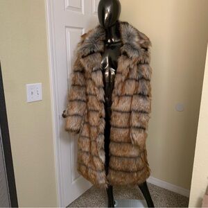 ❌Sold on Depop❌ Dolls Kill Current Mood Brown and Tan Teddy Jacket, Size XXS